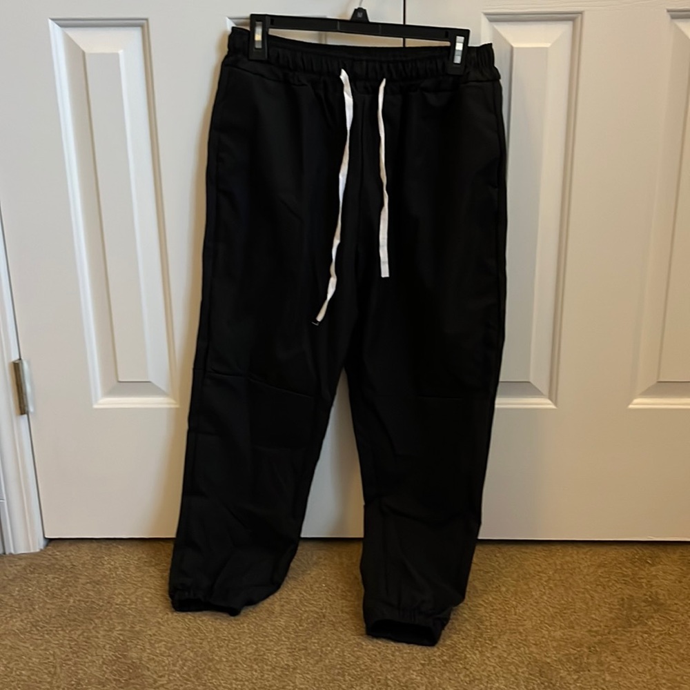 Amazon Black joggers, size M
